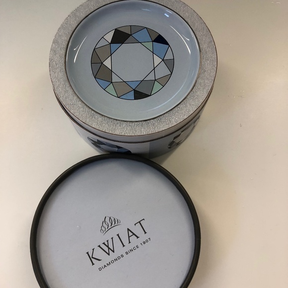 Kwiat Diamonds Limited Edition coaster / jewelry dish set of 4 - New! - Picture 1 of 4
